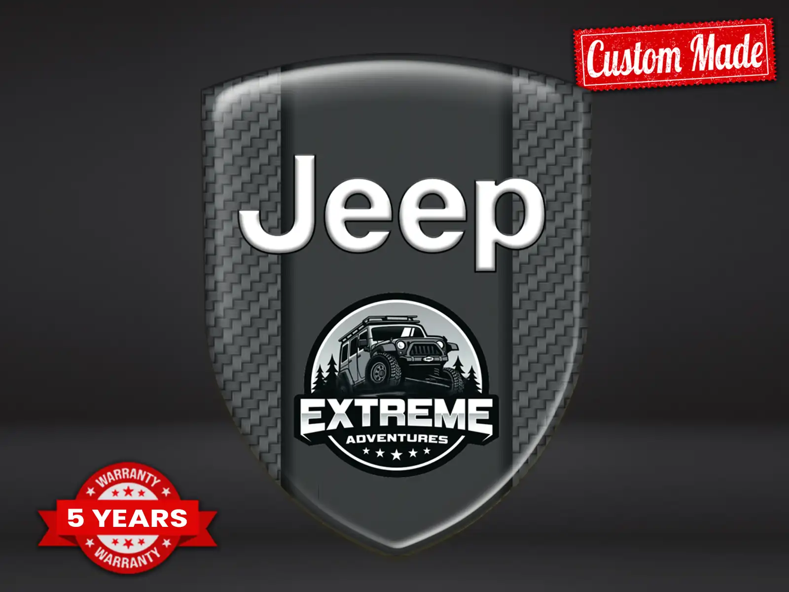 Jeep Decalcomanie Vetri Veicolo Chic Max Durevoli Pro